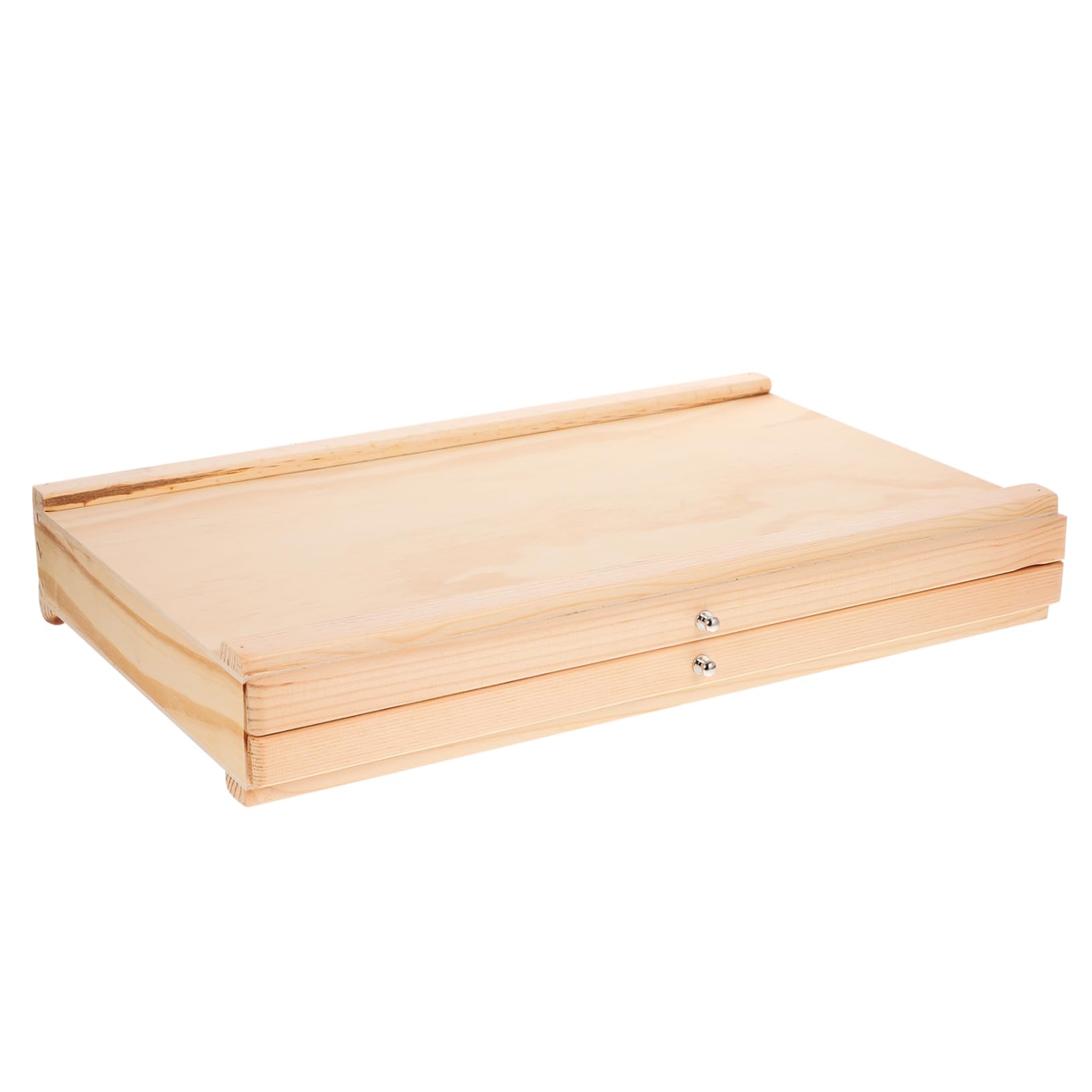 Portapenne Legno per Pennelli e Matite Organizer da Scrivania Multi per Forniture Artistiche e da Ufficio Cassetto Porta Pennelli e Penne Design Elegante e Funzionale