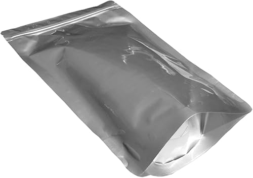 Miniatura 3 de Paquete de 50 bolsas de Mylar de 2 cuartos de galón (7 mil) de capacidad OAP de 300 cc de alta capacidad, resellables, esquinas redondeadas,