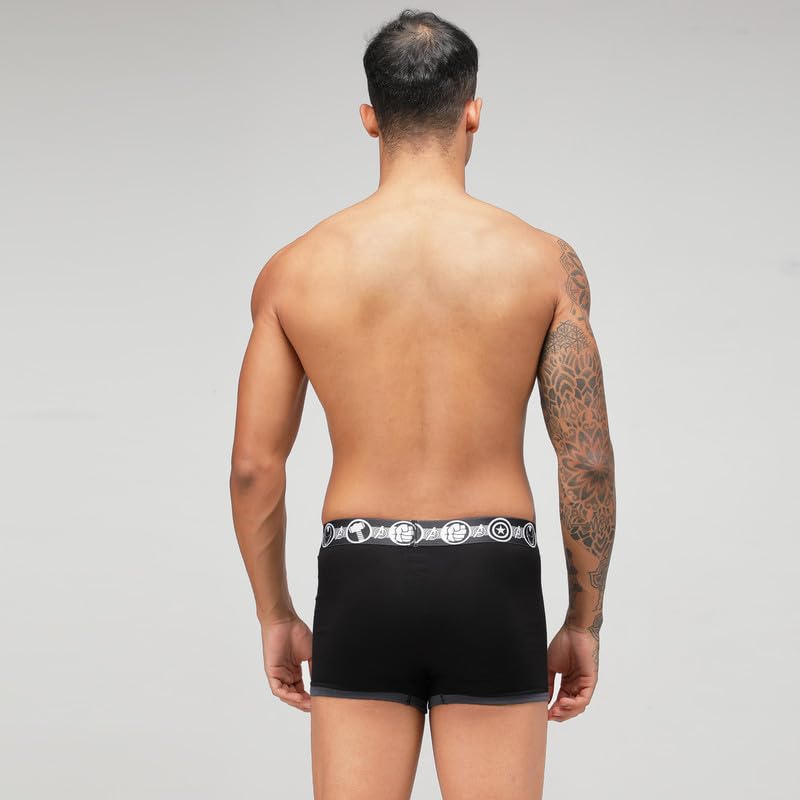 Image of Zoiro Men's Marvel Character Cotton Trunk Combo Pack |Colour's May Vary