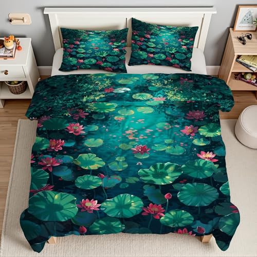 Housse de couette 240x260 en microfibre douce : fini le repassage et le lit défait - 3