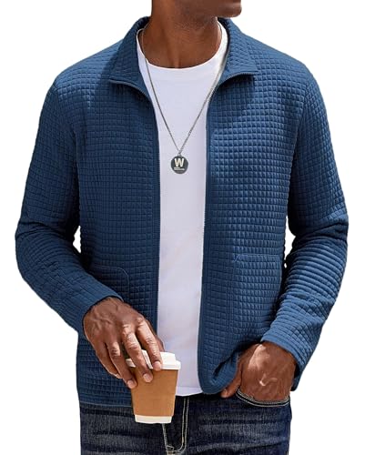 COOFANDY Men's Lightweight Varsity Sweatshirts Jacket...