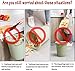 Queta Contenedor de Basura Plegable, 9L Contenedor Colgante de Pared, Cubo de...