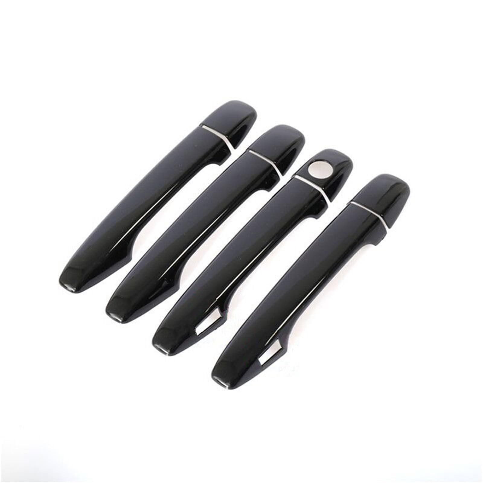 Yytemd Keyless Entry Car Door Handle Cover Overlay Accessories For Toyota For Verso Ar20 20 2009-2018 Chrome(Keyless Entry)