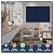 BUBOS Art Acoustic Wall Panels 6 Pack - 23.6"x23.6" Self-adhesive Sound Proof Panels, Decorative Sound Absorbing Panels for Office, Home Theater & Studio Recording Equipment, Navy Blue
