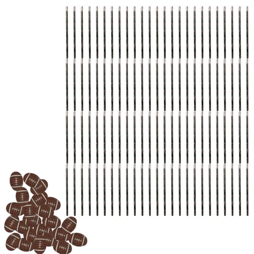 Crayon de football anti-panne de fournitures : lot de 100 avec gommes pour écrire sans fin