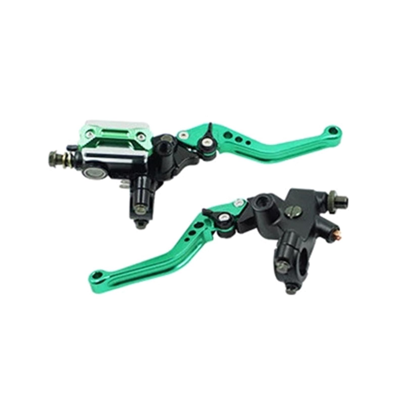 Leva Di Frizione Freno Motociclo Leva Della Pompa Idraulica Del Cilindro Della Frizione Del Freno Anteriore Del Motociclo Universale Da 7/8 "22mm 6 Colori(Green)