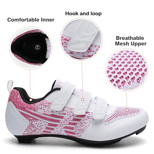 Kyedoo QXFZ22 Unisex Road Bike Cycling Shoes Compatible thumb #4