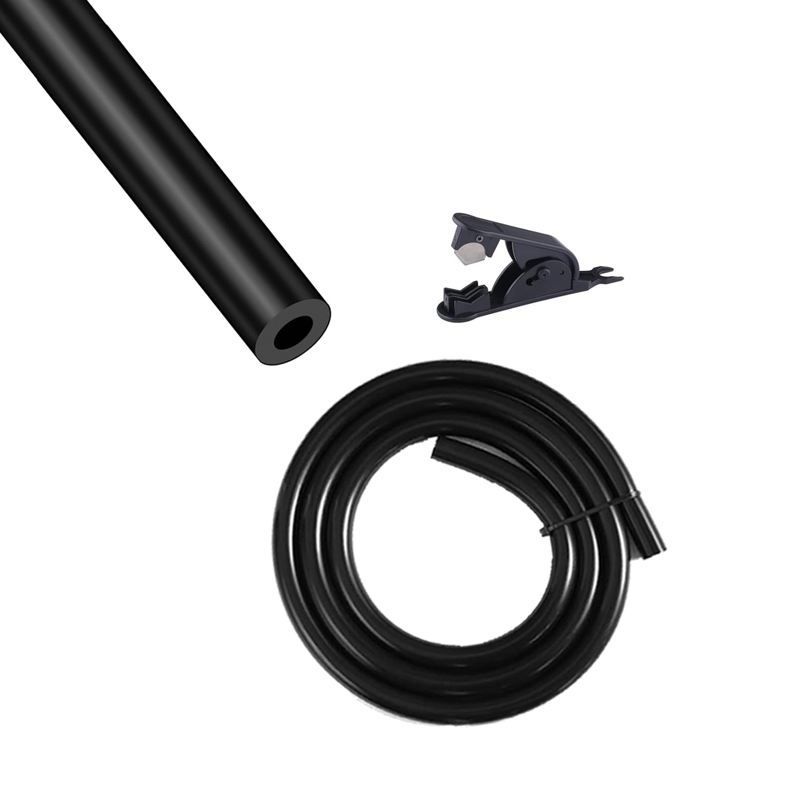 Manguera de Vacío de Silicona 3mm Diámetro Interior, 2M,130PSI, Kit de Manguera de Vacío para Motor Automotriz, Aire y Agua