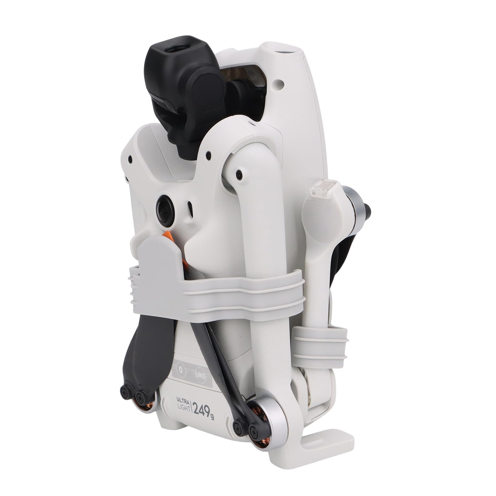 Pasek uchwytu śmigła do DJI Lito X1 / Lito 1, ochraniacz stabilizatora szybkiego zwalniania, śmigła, stała osłona, akcesoria do drona, szary