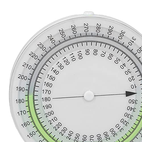 Physiotherapie-Neigungsmesser, Neigungsmesser, kein Auslaufen, Blasenreinigung, Gute Abdichtung Zur Messung des Bewegungsbereichs für Professionelle Studenten (Grün)