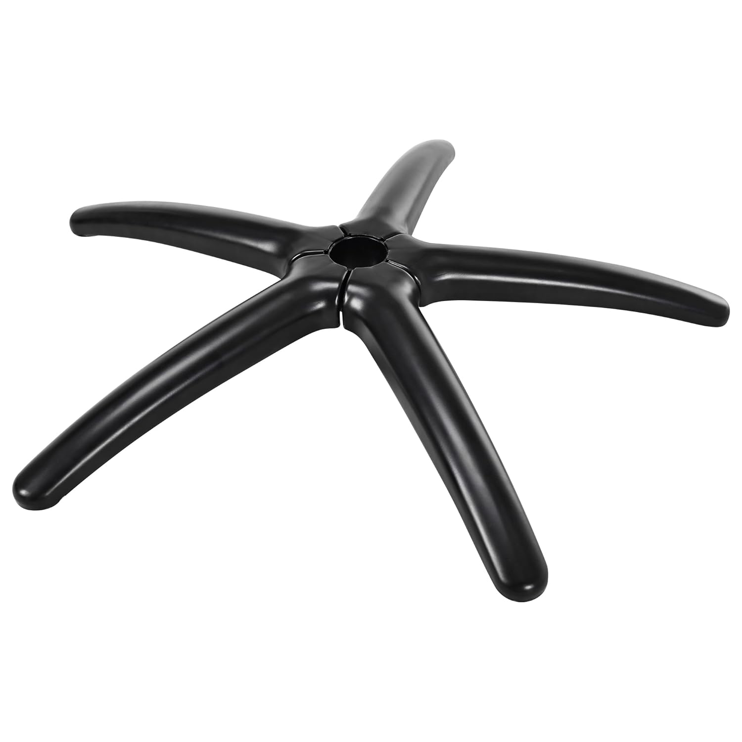 Frassie 28 Inch Heavy Duty Office Gaming Chair Metal Base Replacement Part, Wide Legs Computer Desk Chair Base