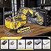 Mould King 17070 App Control Large Excavator Building Kit, RC Diggers Construction Set, Mining Excavator Construction Vehicle Building Blocks for Adults (4767 Pieces)