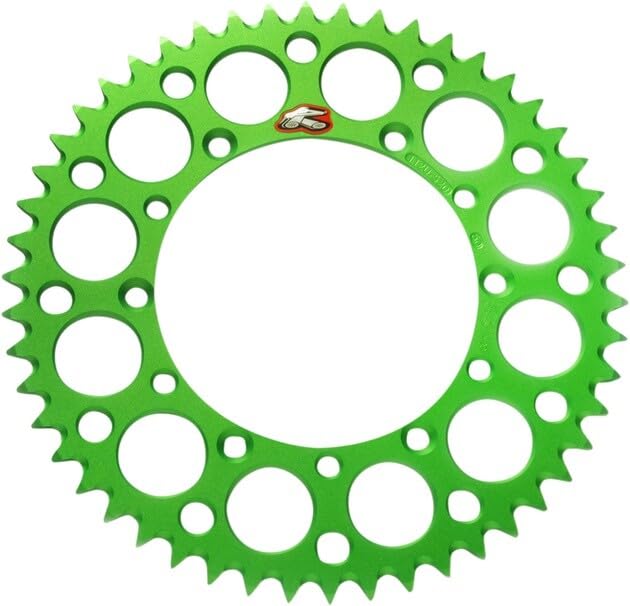 ATV&UTV Replace Parts & Accessories for Renthal Aluminum Rear Sprocket 50T Green #112U-520-50GEGN fits Kawasaki for Suzuki Mod-BBM45-FV23199