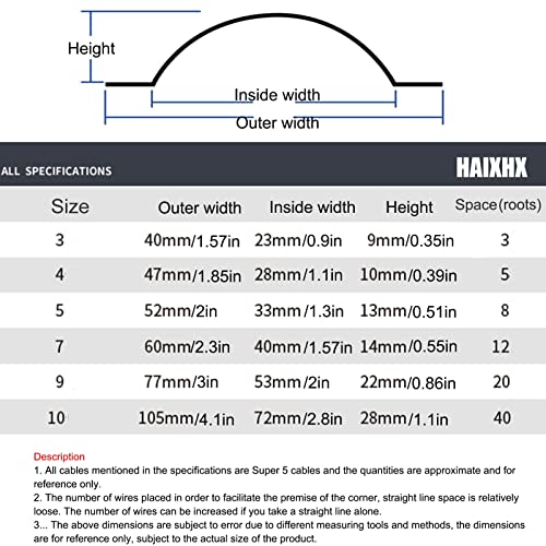Canaleta para cables de piso autoadhesiva de acero inoxidable, 1 m miniatura 3