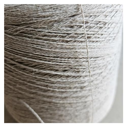 Hilo de algodón y lino natural de 100 metros para crear bisutería artesanal y macramé mini 4