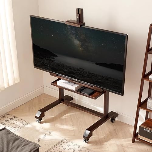 Soporte móvil para TV de 27 a 55 pulgadas con ruedas miniatura 1