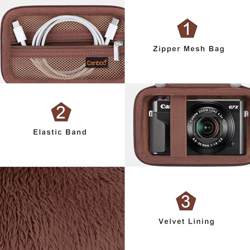 Funda para Cámara Canon PowerShot G7X Mark III y SX740 miniatura 6