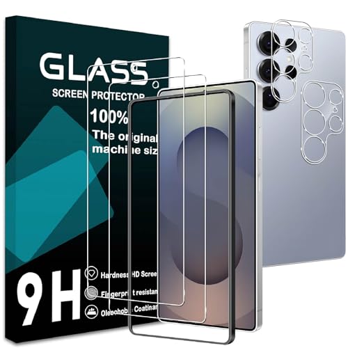 �Ή� Galaxy S25 Ultra �K���X�t�B���� �K�C�h�g�t���y2+2���Z�b�g- ���Y���Ɏq�f�� �zGalaxy S25 Ultra �t�B���� (2��) + �����Y�ی�t�B���� (2��) �M�����N�V�[ S25 �E���g�� �����K���X �t�� �ی�t�B����