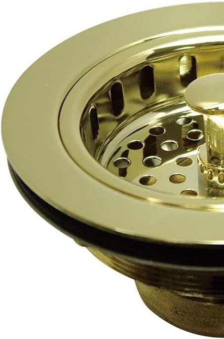 Exсluѕіvе Sресіаl Kingston Brass KBS1002 Made to Match Basket Strainer, 4-1/2, Polished Brass