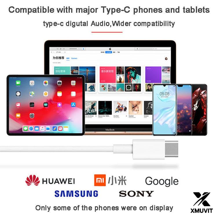 Image of USB-C Wired Earphones with Mic & Remote, Type-C in-Ear Headphones Compatible for iPhone 17 /16 /15, Samsung Galaxy & Pixel, Noise Isolating Earbuds for Calls & Music, 1 Year Warranty