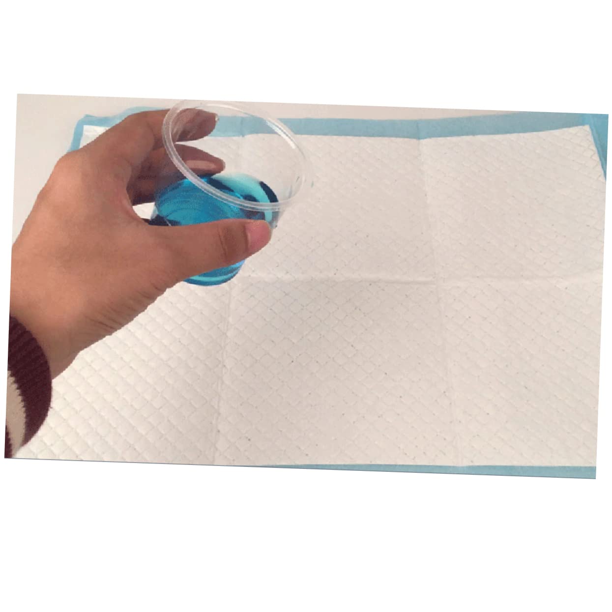Pet Training Diaper Assorbente per Cani S 100 Pezzi 33x45 Cm | Tessuto Non Tessuto, 1 Confezione, per Cuccioli e Animali Domestici, Uso in Gabbia e Appartamenti