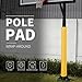 PROGOAL 6FT Tall Round Poles Pad - Basketball Pole Paddings for A 3”x3” 3.5”x3.5” 4”x4” Main Poles,Weather-Resistant UV-Resistant Durable Protection Pole Pads& Safety(2
