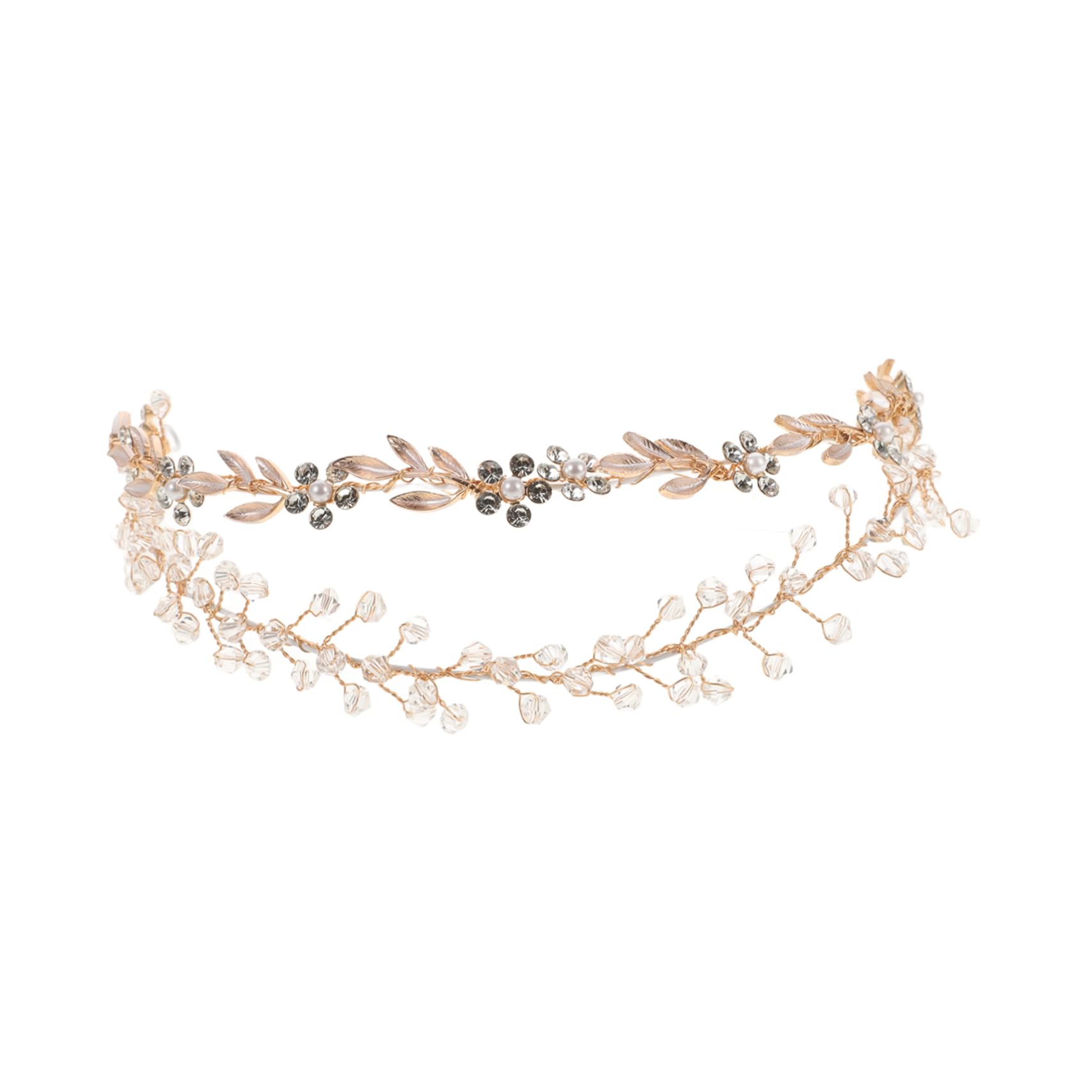 Didiseaon 5 Uds Diadema De De Cristal Diadema Decorativa Aros Para El Cabello Para Accesorio Para El Cabello Para Diadema Que Combina Con Tocado De