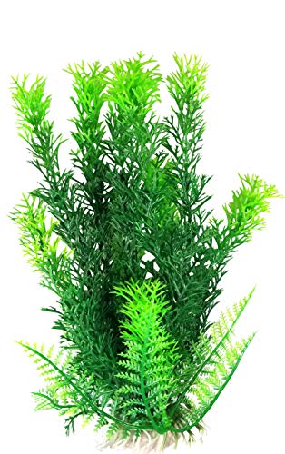 One Stop Outdoor Premium (9" h x 4" w) - Flowing Artificial Seaweed Water Plants for Aquarium, Plast One Stop Outdoor Premium (9" h x 4" w) - Flowing Artificial Seaweed Water Plants for Aquarium, Plast