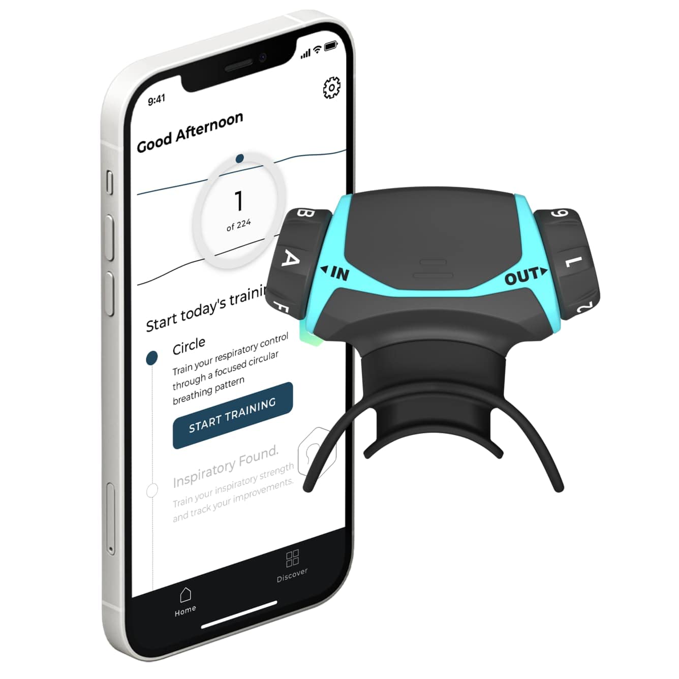 エアロフィット　アクティブ　呼吸筋トレーニングデバイス Amazon.co.jp: エアロフィット アクティブ ターコイズブルー
