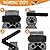 KOOLTAIL Anti Slip Dog Socks - Outdoor Dog Boots Waterproof Dog Shoes Paw Protector with Strap Traction Control for Hardwood Floors