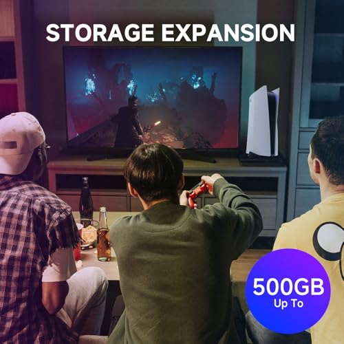 Image of fanxiang 500GB NVMe Gaming SSD for PS5 with Heatsink, Up to 6300MB /s M.2 SSD PCIe Gen 4 SSD Storage Expansion Compatible with PS5, Internal Solid State Drive for Gamers, Professionals, Creators