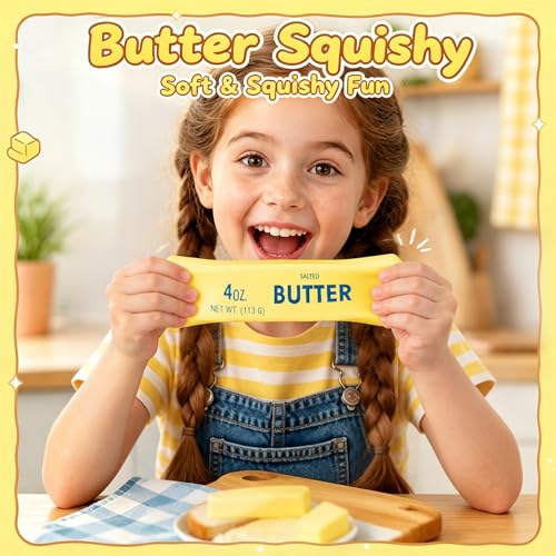 RomanticMalflc Butter Squishy Toy, Small - Image 4