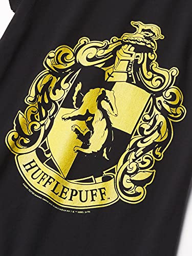 Harry Potter Simple Hufflepuff Girl's Solid Crew Tee2