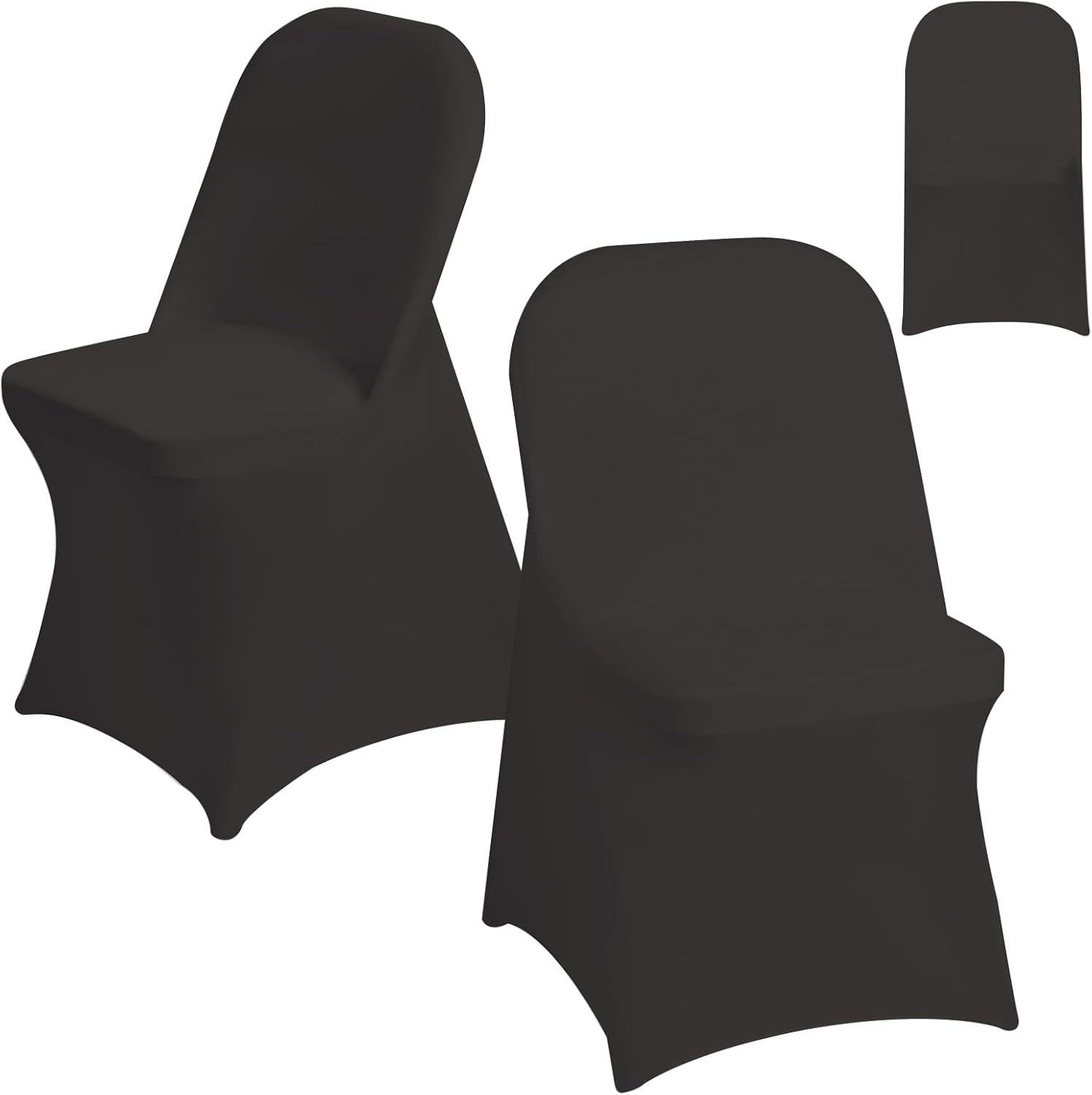 30 PCS Stretch Spandex Chair Covers for Party, Washable Reusable Dining Universal Fitted Removable Chair Cover for Wedding, Holidays, Banquet, Hotel, Celebration