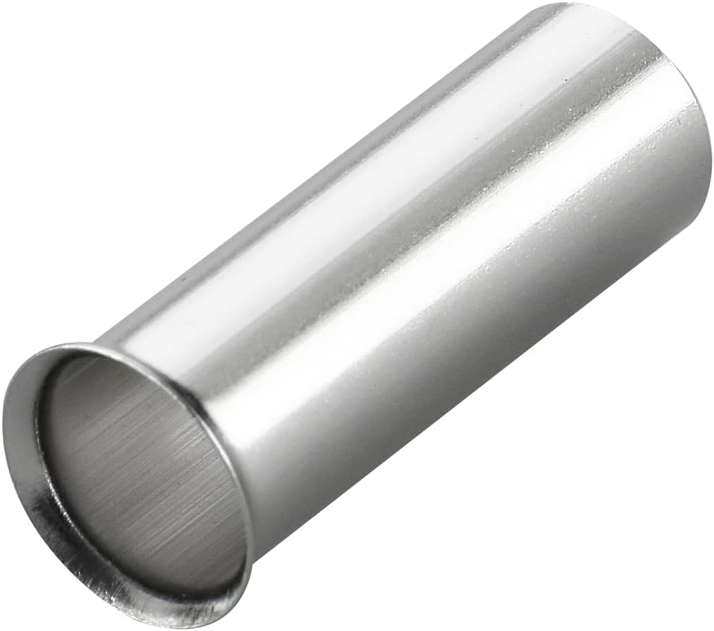 Baomain AWG 10/6.0mm² Long: 12mm Wire Copper Crimp Connector Non Insulated Ferrule Pin Cord End Terminal 1000 Pack