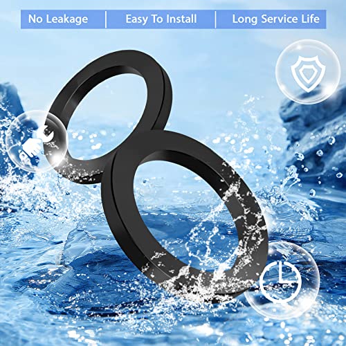 Image of 2 Pack RV Toilet Seal Replacement for Dometic 300 /310 /320 Toilet, RV Toilet Gasket Parts Flange Seal Kit