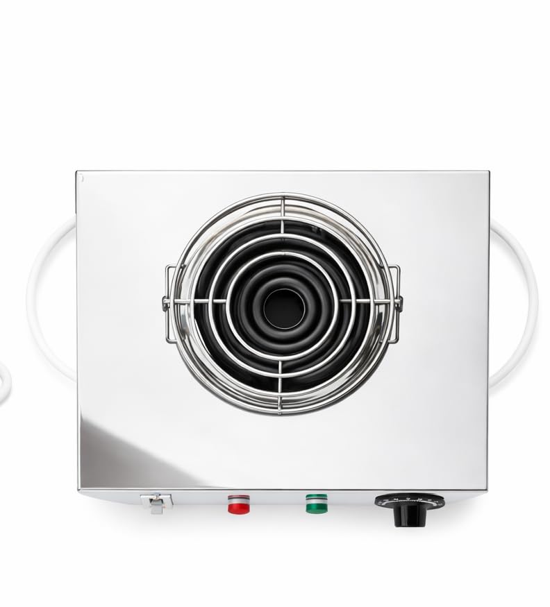 A1 2000W Electric Direct Heating Stove | All Utensil Compatible | Stainless Steel Cooktop | Energy Efficient | Fast Heating Infrared Cooker with Temperature Control-image-21