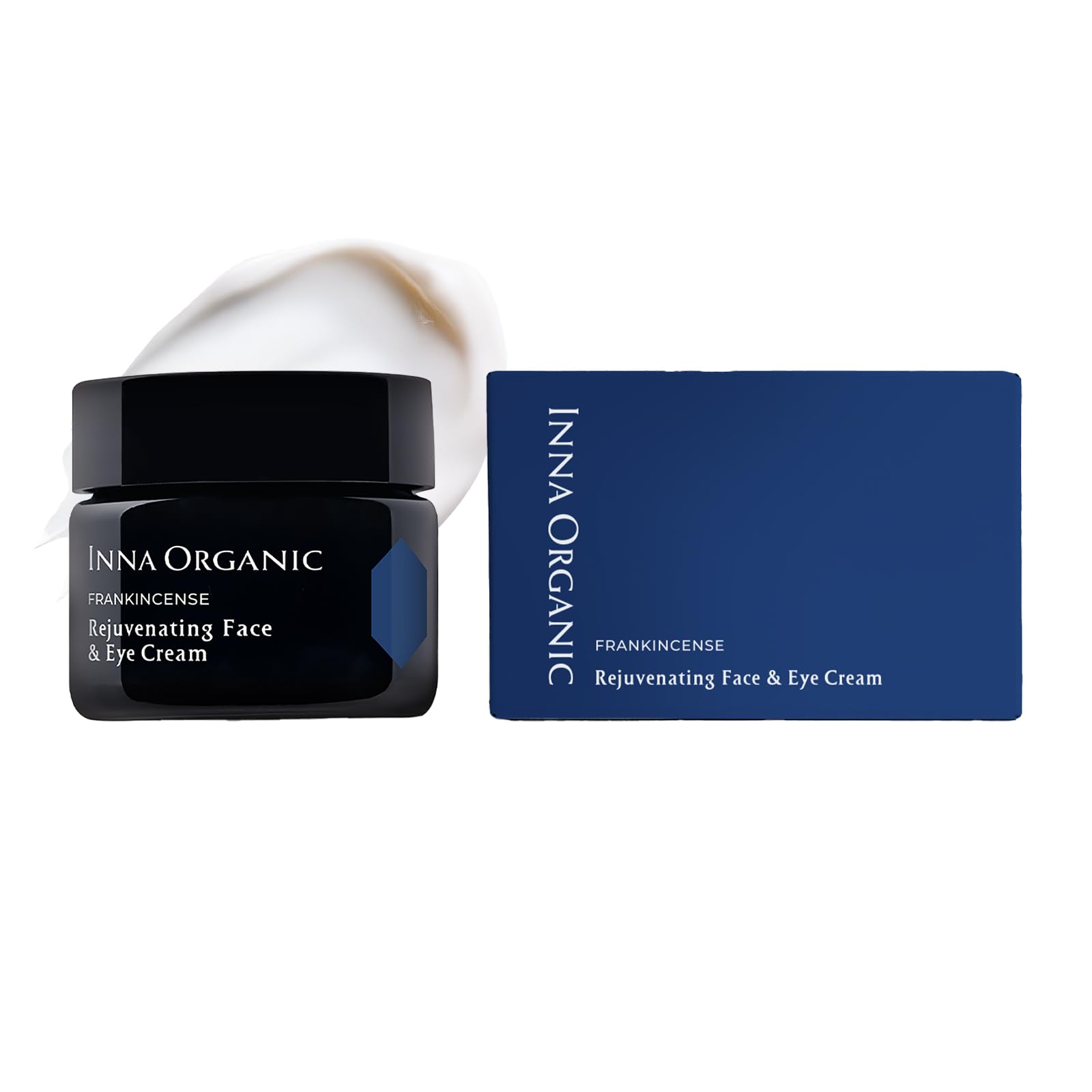 INNA ORGANIC Rejuvenating Face Cream Anti-aging Wrinkle Care Fine Lines Firm Tightening EWG COSMOS Certified Frankincense Essential Oils