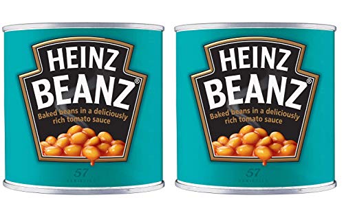 Paquete de 2 granos horneados Heinz – 2,62 kg, latas de tamaño catering