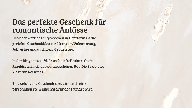 Ringkästchen Herzform Walnussholz - Personalisierte Ringbox Mit Gravur | Rotes Ringkissen Für 1-2 Ringe | Mit Geschenkbeutel Für Hochzeit & Verlobung