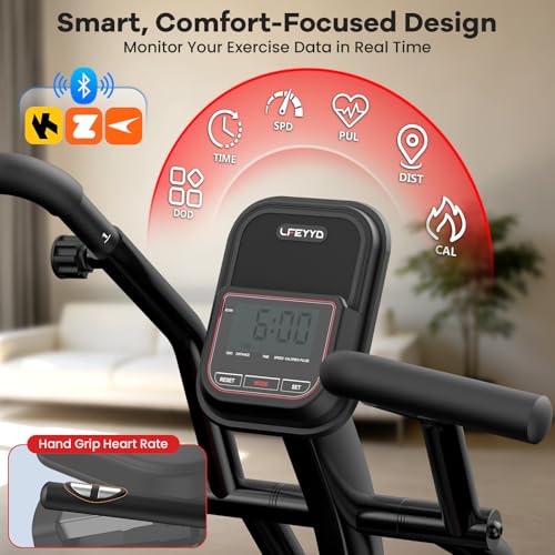 Recumbent Bike with High Back Support
