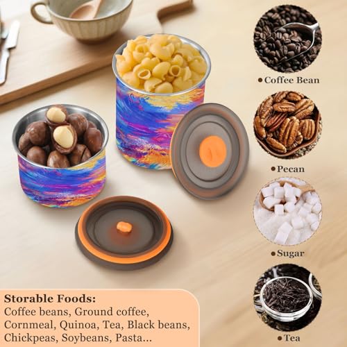 Contenedor de almacenamiento para café al vacío 30oz miniatura 6