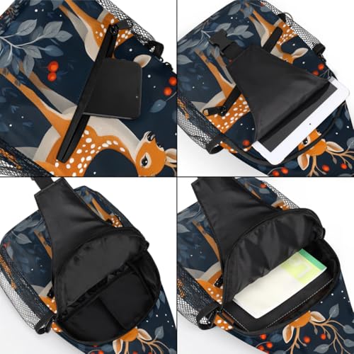 Bolso Sling para Mujeres y Hombres Elk Crossbody Unisex miniatura 5