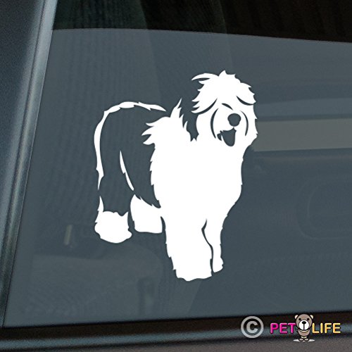 Mister Petlife Old English Sheepdog Sticker Vinyl Auto Window OES