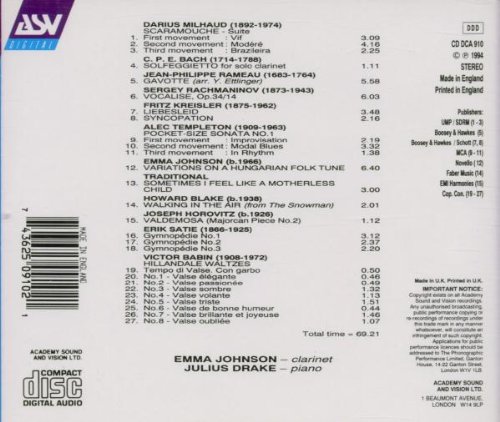 Miniatura 2 de Emma Johnson Encores 2