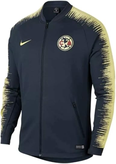 Amazon.com: Oficial 2018/19 Club America Anthem Jacket 920053-456 azul  marino/amarillo, XL, Azul Marino/Amarillo : Ropa, Zapatos y Joyería