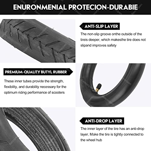 8.5 Inches Electric Scooter Tires 50/75-6.1 For M365 Electric Scooter Outer Tire 8 1/2X2 Tube Tire Replacement Inner (1 Set) #TOP2