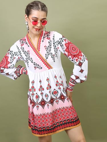 Image of Vishudh Women's Ethnic Dress | Regular Fit | Fashionable for Comfort