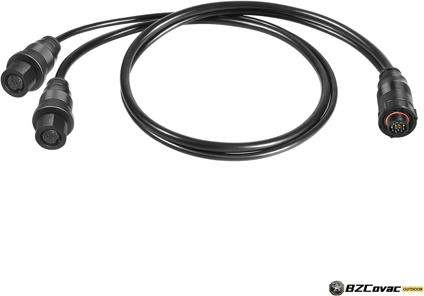 720111-1 14 M ID SIDB Y Splitter Cable for Humminbird - Compatible with SOLIX & APEX Fish Finders, Side Imaging & 2D Sonar Connection