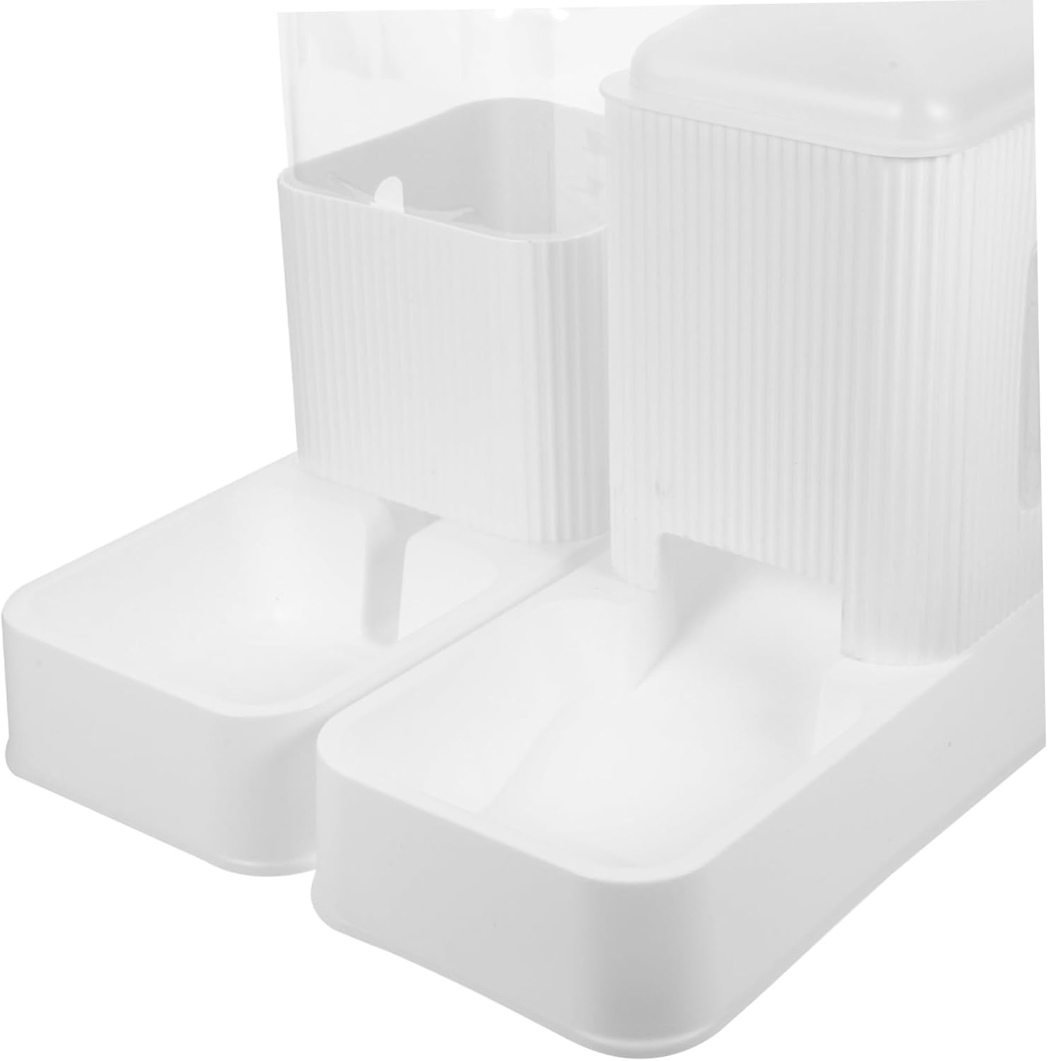 BESPORTBLE 1set Automatic Feeder Dispenser Detachable Pet Food and Water Station Lightweight and Design for Convenient Feeding and Hydration